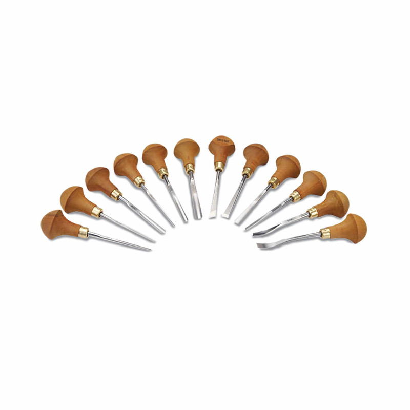 Carving Tool Palm Handled Set 12 piece